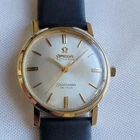 Omega Seamaster DeVille 1960s Mens 32mm 14k Solid Gold Vintage Automatic RA644