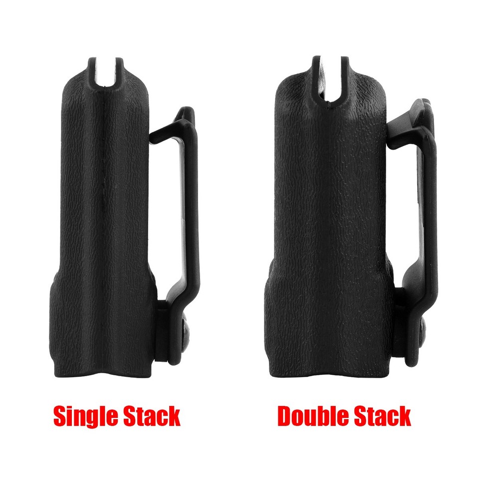 2xIWB OWB Magazine Holster Fit: 9mm/.40 Single Stack,Glock 43 Glock 19 ...