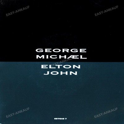 George Michael, Elton John - Don't Let The Sun Go Down On Me 7'' (VG+/VG+) '