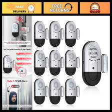 Door Window Alarm Sensors for Kids Safety, Home Security, Easy Install, Loud Ale