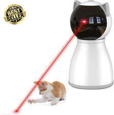 Cat Laser Toy 4th Gen Motion Activated Rechargeable Interactive Toy for Indoor P