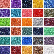 15000 Pieces 30 Color 5D Shiny AB Diamond Art Painting Beads, Rhinestones Acc...