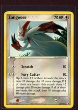 Zangoose Non-Holo Rare 2006 Pokemon Card 34/110 EX Holon Phantoms Set NM
