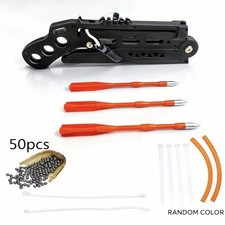High-precision Folding Crossbow Set With Portable Design And Practice Arrows