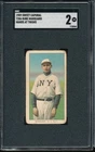 T206 Sweet Caporal 150/30 Rube Marquard (Hands at Thighs) SGC 2 - NY Giants HOF
