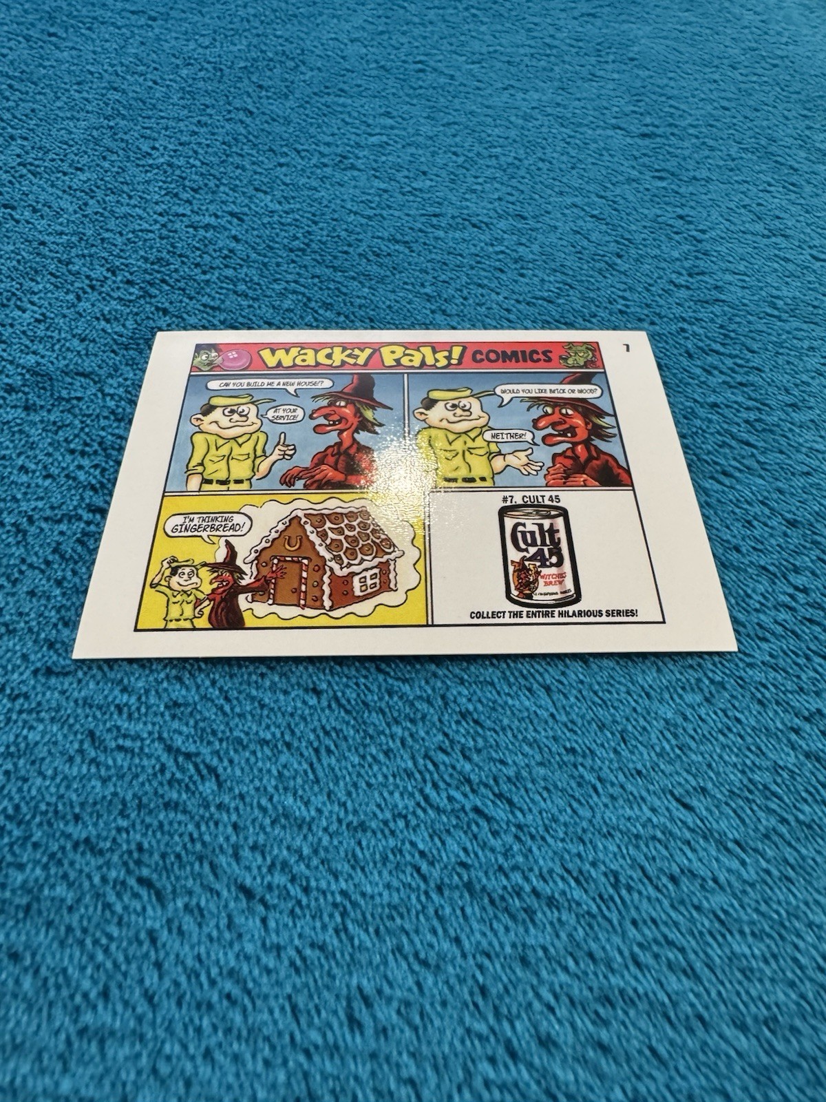 2025 Topps Wacky Packages Halloween Wacky Pals Comics #7 ~Cult 45~
