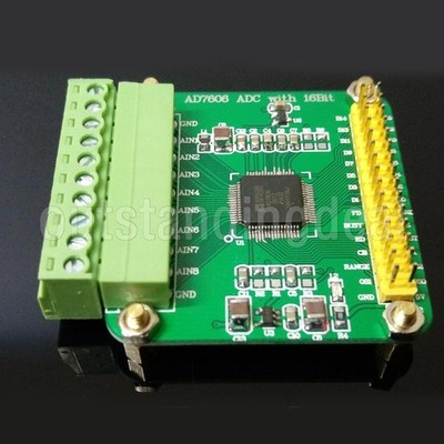 AD7606 AD Data Acquisition Module 8CH DAS 16bit ADC Smaplign Rate 200KHz ot25