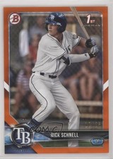 2018 Bowman Draft Orange /25 Nick Schnell #BD-44 1j6