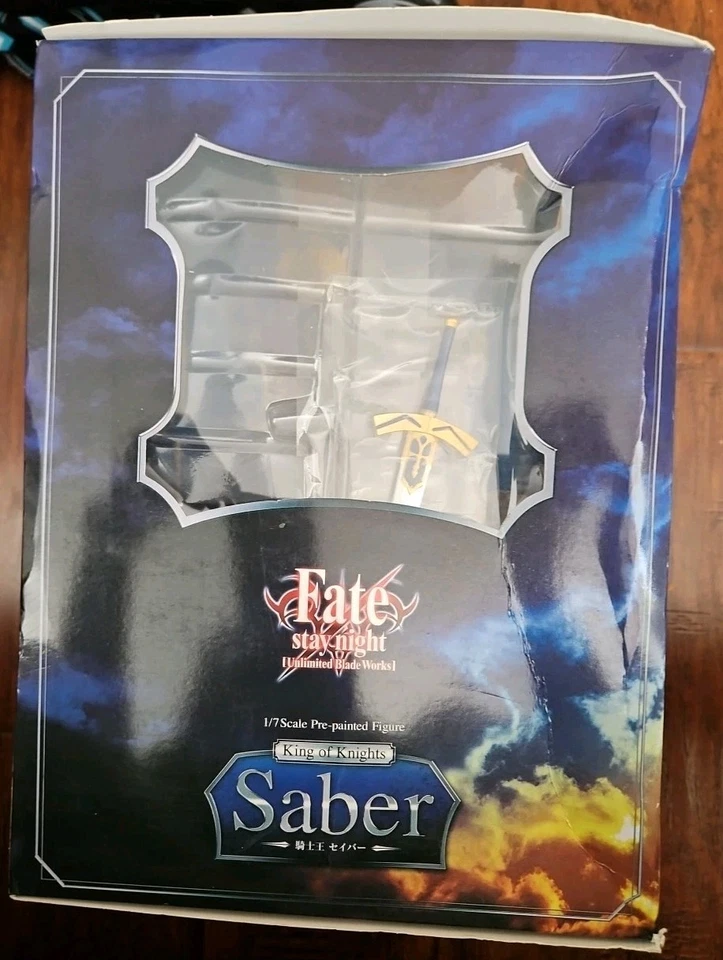 Kotobukiya Fate / stay night Unlimited Blade Works Knight King Saber 1/7 figure - Image 4 of 4