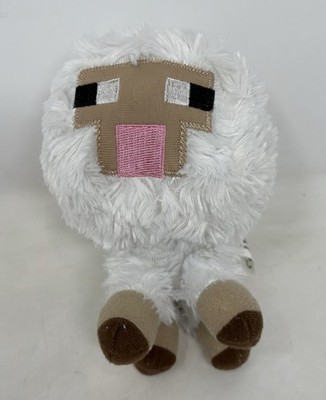 Minecraft Schaf weiches Stofftier Plüschtiere Mojang 2014 (L7) Jazwares Gaming weiß