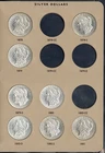 US Coins Morgan Silver Dollar Dansco Album 1878-1890 BU Starter Set NO RESERVE!