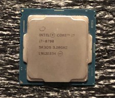 Intel Core i7-8700 SR3QS 3.2 GHz LGA 1151 Desktop CPU Processor