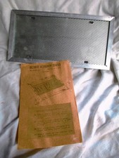 Vintage Nos Aluminum License Plate Holderframe Wglass Insert 1960s