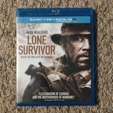 Universal Studios Lone Survivor Blu-ray DVD Digital HD Drama Mark Wahlberg NR