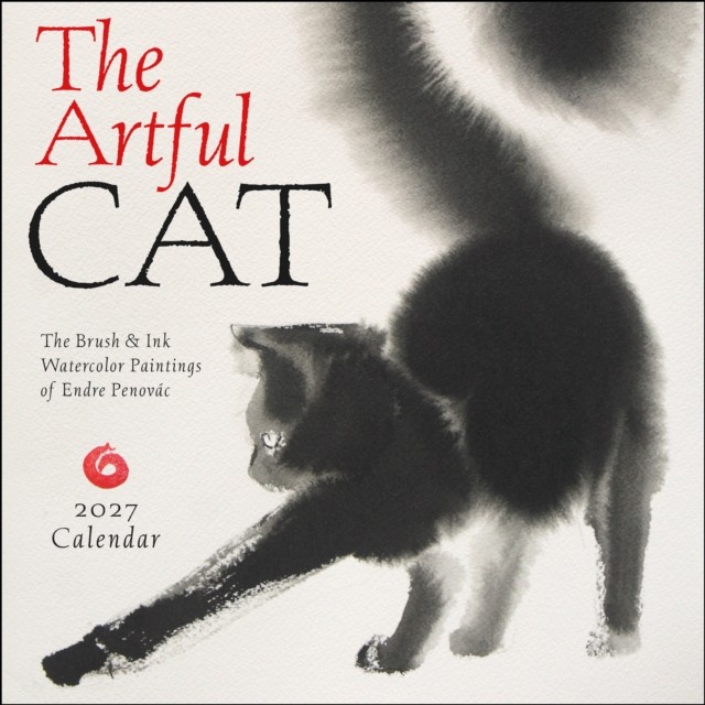 Artful Cat 2027 Wall Calendar