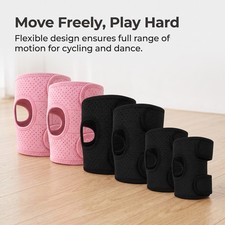 Kids Knee Pads and Elbow Pads for Cycling Dance, Adjustable Anti-Fall