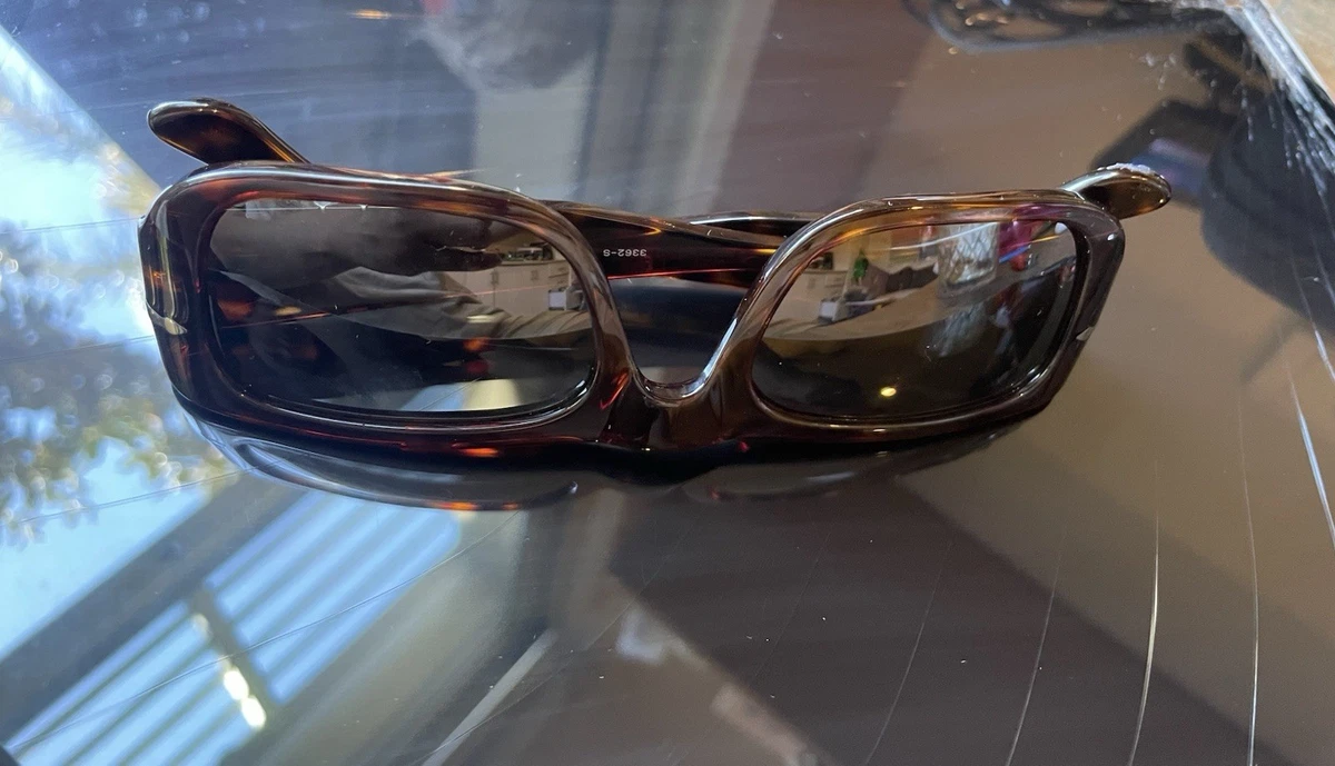 Persol 0PO3362S 121533 Brown/bright yellow / Brown Oval 52mm Unisex Sunglasses