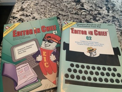 Editor in Chief C1 & C2 Grammar and Punctuation Books