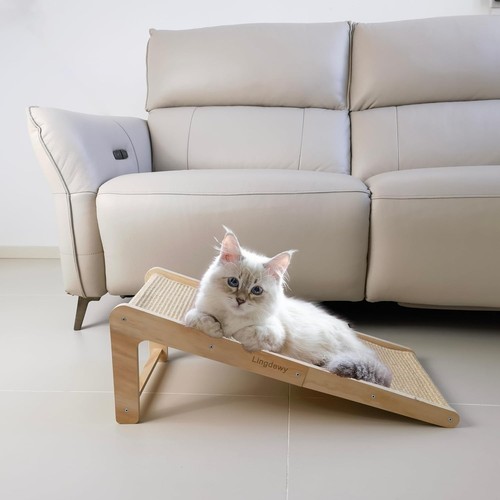 Sturdy 27.56” Cat Scratching Board with Sisal - Perfect For Indoor Cats - Picture 9 of 9