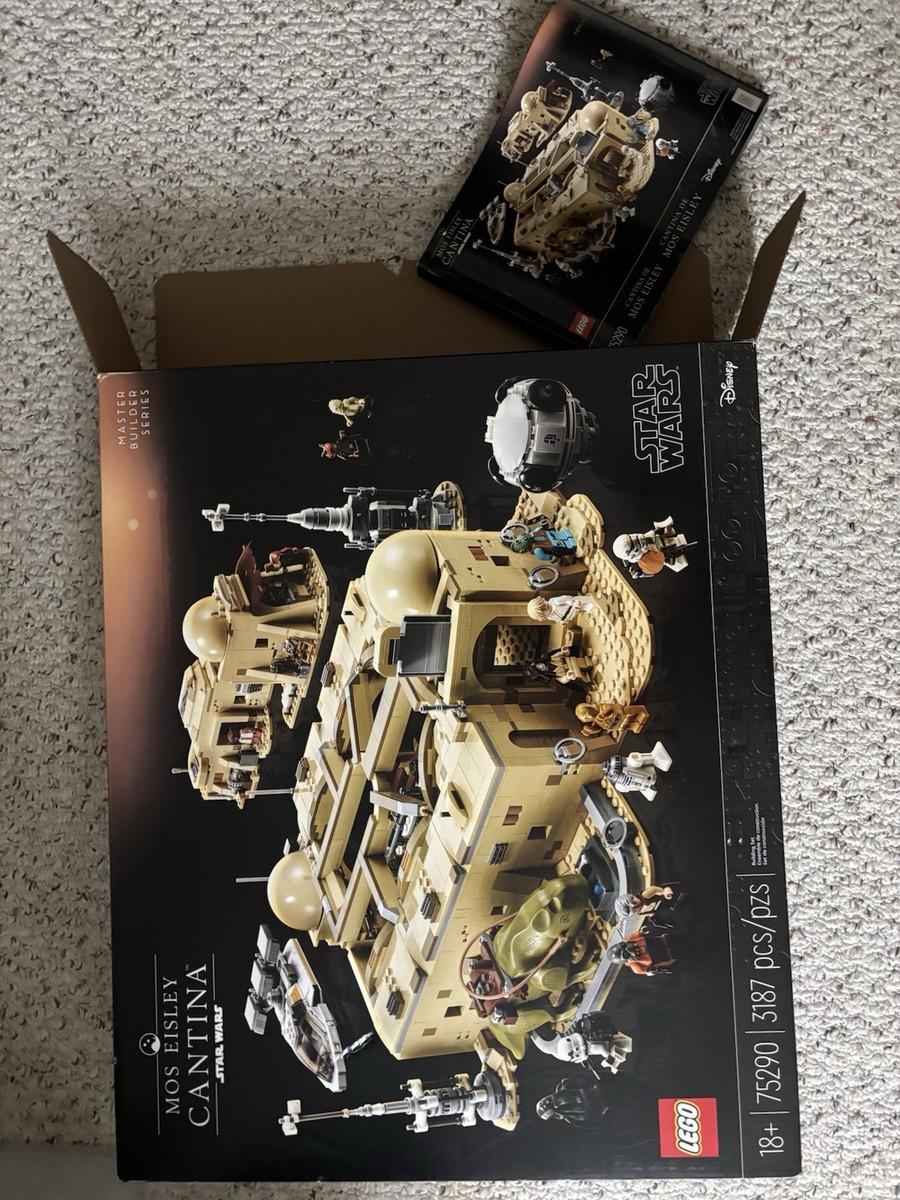 kwww　本日までお取り置き LEGO Star Wars: MOS Eisley Cantina (75290) Box And Instructions