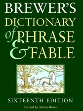 Brewer's Dictionary of Phrase and Fable Hardcover John, Room, Adr