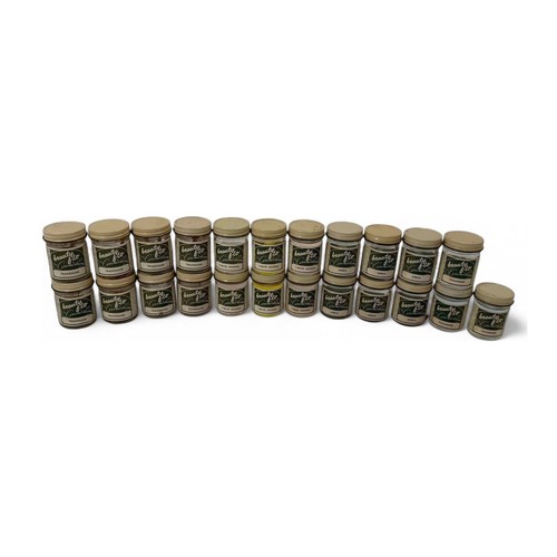 1950s Vintage Beauty Flo Ceramichrome Ceramic Lot 23 Jars Tranzmask Mender Media
