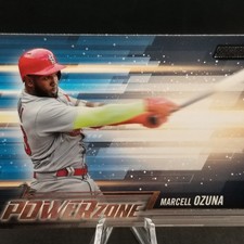 Marcell Ozuna 2018 Topps Stadium Club Power Zone Cardinals MLB Baseball Card 