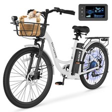 NAIZEA 24" Electric Bike for Adult 700W Peak Power & 36V10.4Ah Removable Battery