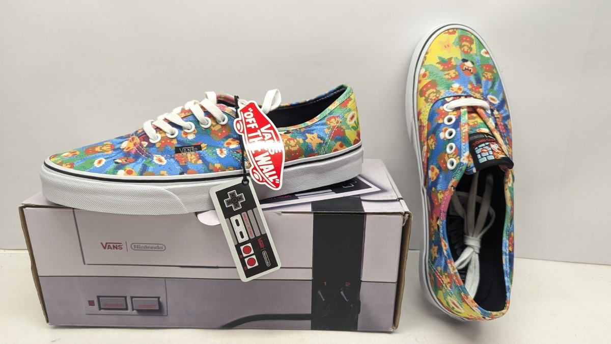 Vans Super Nintendo Sneakers Vans X Nintendo Super Mario Brothers