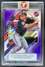 2025 Topps Pristine Jackson Holliday Purple Refractor #/99 Orioles