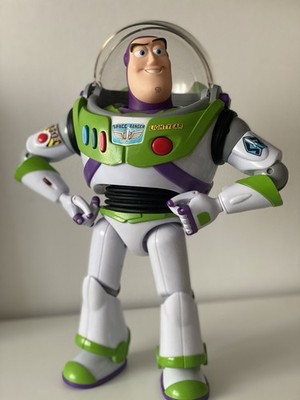 Buzz Lightyear Collection Thinkway Toys Toy Story Figure GERMAN 12'' - 30 cm