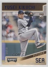 2019 Panini Chronicles Playoff Blue 60/99 Yusei Kikuchi #6 5l1