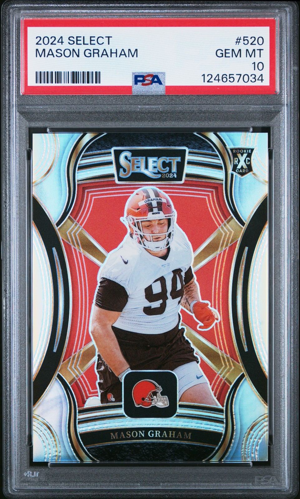 2024 PANINI SELECT #520 MASON GRAHAM PSA 10