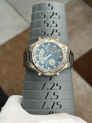Rare Vintage Seiko Alba Epsilon Titanium Ana-Digi Men's Sports
