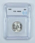 1955 Washington Quarter MS66 ICG *9683