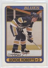 1990-91 O-Pee-Chee Gordie Roberts #256 0m2c