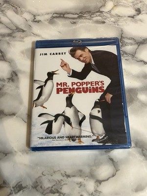 *SEALED* Mr. Popper's Penguins Blu-Ray 2011 JIM CARREY - Brand New