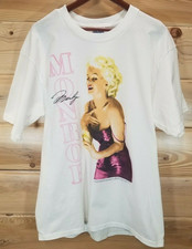 VTG Marilyn Monroe T-Shirt Men XL Dress Lovely 94 90s Double Sided Licensed