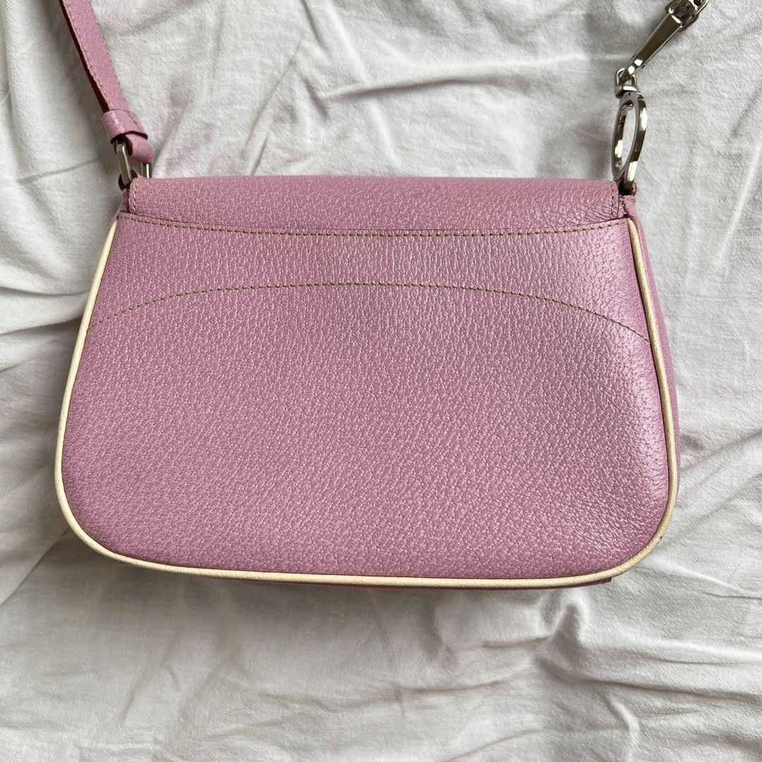 バッグ PRADA leather shoulder bag archive pink Prada Shoulder Bag Archive Pink Leather Purse Designer