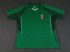Rhinox Mens Mexico Soccer Futbol Jersey M Green