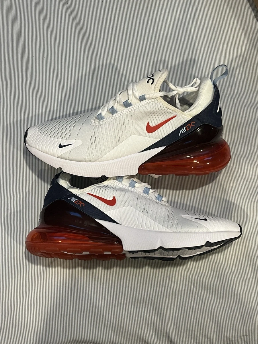 Nike Air Max 270 White and Red Athletic Shoes Men’s 8 DJ5172-100 Nike Mens Air Max 270 DJ5172-100 - Athlete main image 4