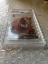 2021 Panini Clearly Donruss Justin Fields Downtown Rookie RC #D-34 Bears 