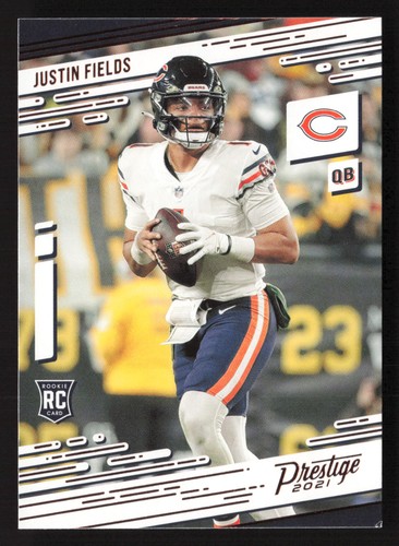 2021 Panini Chronicles #203 Justin Fields Prestige Rookies Update Chicago Bears - Bild 1 von 2