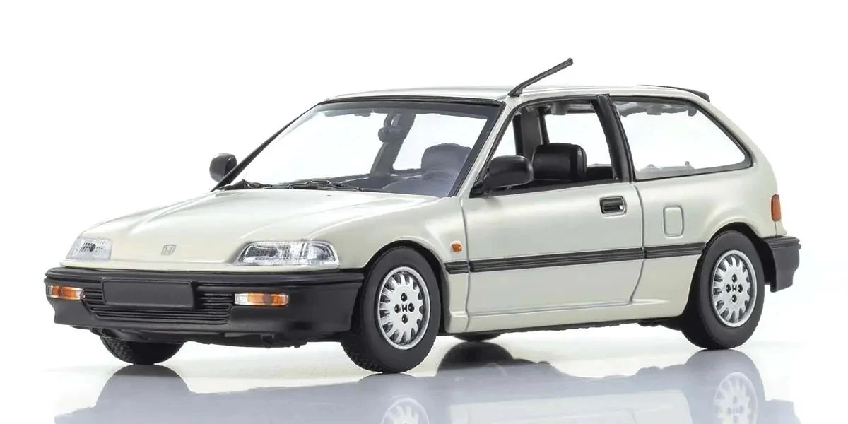 MAXICHAMPS 940161500 1/43 HONDA CIVIC 1990 WHITE Diecast Model Car