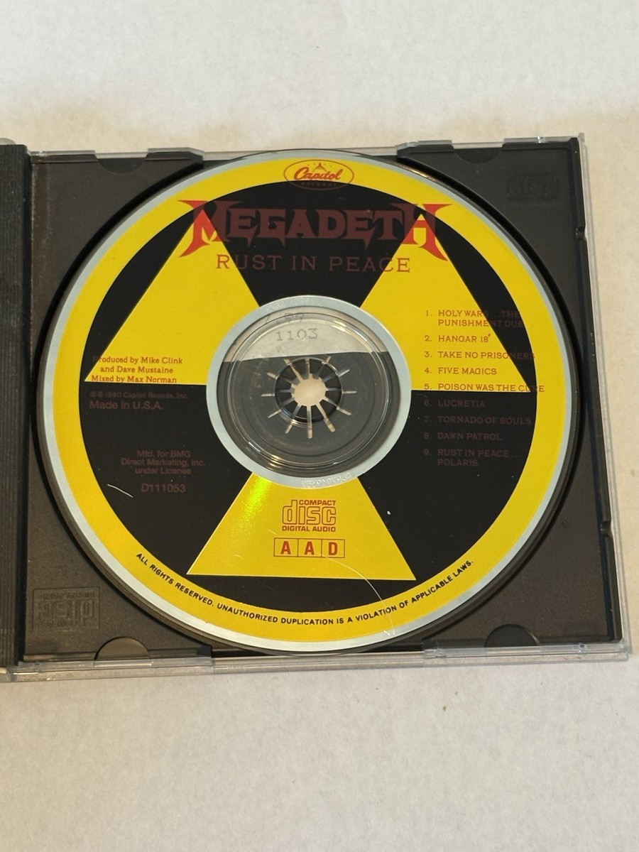 洋楽 MEGADETH Killing Peace Far Rust Count CD MEGADETH Killing Peace Far Rust Count CD