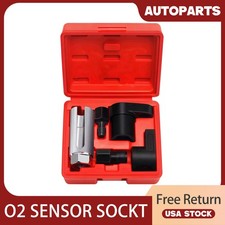 5pcs O2 Oxygen Sensor Socket Wrench Removal Tool 38 12 Drive X 78 22mm Set