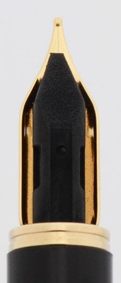 Sheaffer TARGA 1003S Slim Fountain Pen - Matte Black GT, Steel Nib