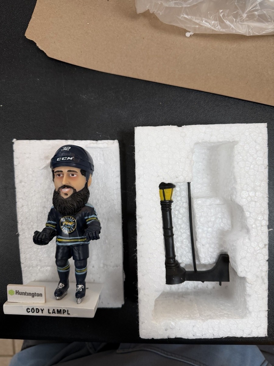 NIB Toledo Walleye Bobblehead Cody Lampl Hockey SGA Rare ECHL 2013