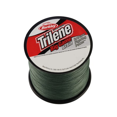 BerkleyTrileneBigGameBraidFishingLineLoVisGreen20lb330yd