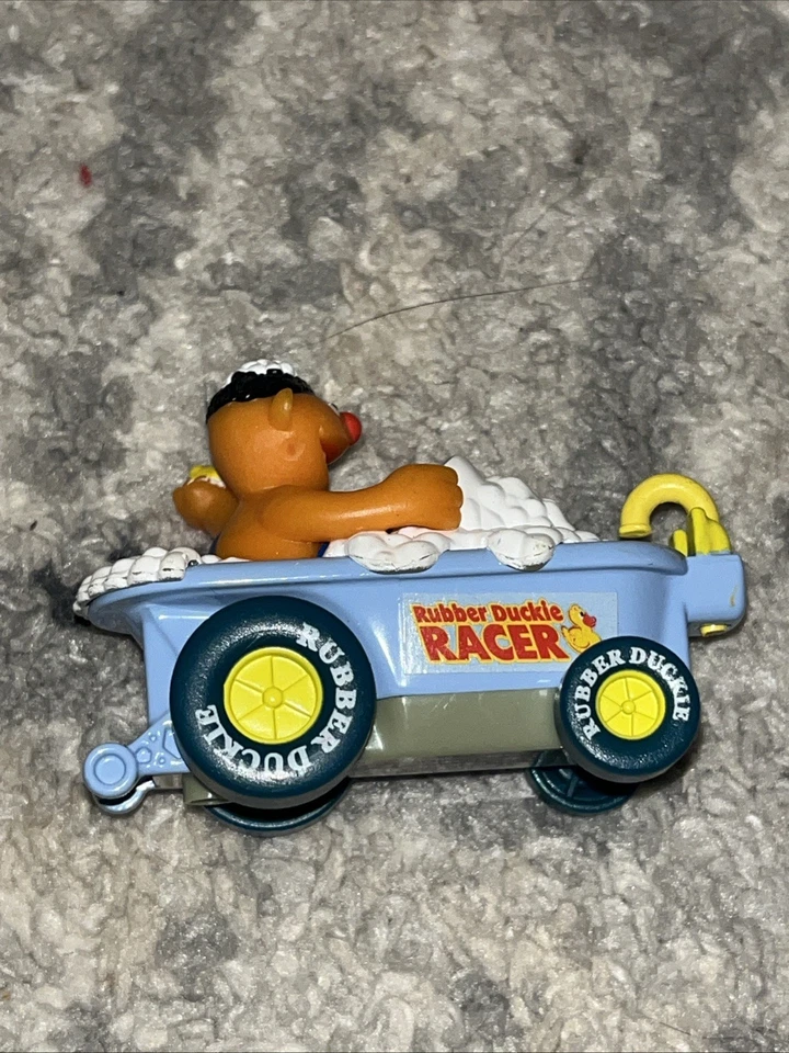 RARE Sesame Street Diecast Learning Curve Brand 2008 Ernie Rubber Duckie Racer - Image 3 of 4